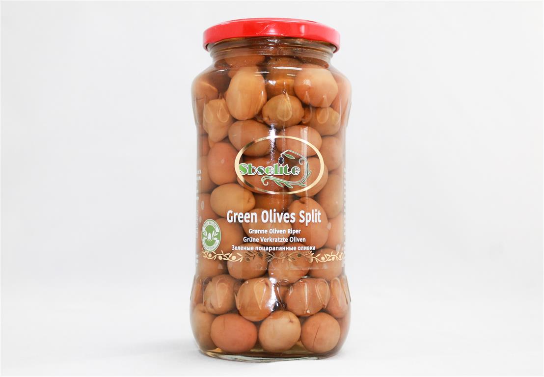 Green Olives Split Edremit